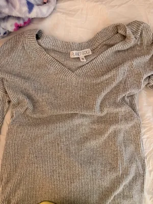 Planet Gold Grey long sleeve thumbnail 1