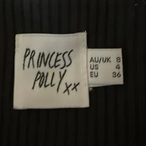 Princess Polly Black Rib Knit Sleeveless Cami Camisole Mini Sweater Tank Dress 4 thumbnail 4
