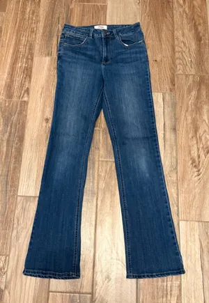 Wrangler Women's High-Rise Bootcut Stretch Jeans thumbnail 1