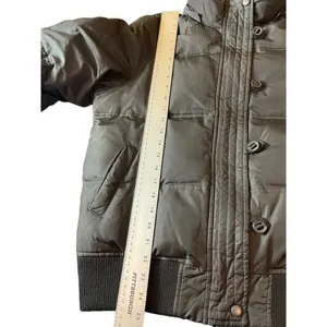 LFL Lust For Life Black Down Waterfowl Feather L Bomber Puffer Jacket thumbnail 9