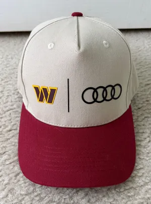 New Washington Commanders Adjustable Hat Red thumbnail 1