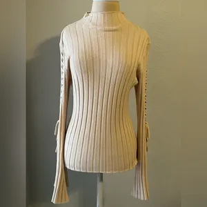 Buckle Wide Ribbed Sweater Size M thumbnail 5