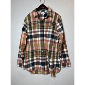 NWT Madewell‎ Classic Ex-Boyfriend Shirt in Seconda Plaid Size XL thumbnail 3