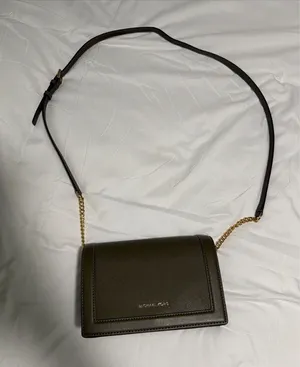 Michael Kors Olive Green Crossbody thumbnail 1