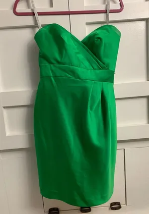 Alfred Angelo green dress thumbnail 1