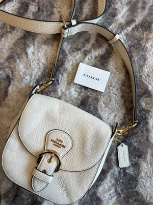 white Coach Kleo Shoulder Bag  thumbnail 2