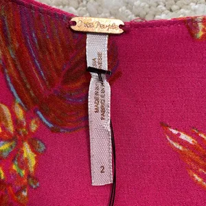 Free People Vibrant Pink Floral Jumpsuit Size 2 100% Viscose thumbnail 11