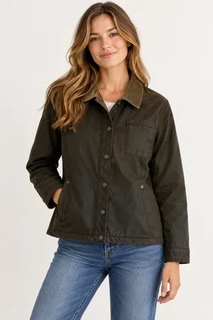 Columbia Women’s brown utility field jacket Large outdoor transitional thumbnail 1