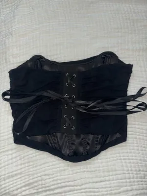Black Corset Size M thumbnail 3