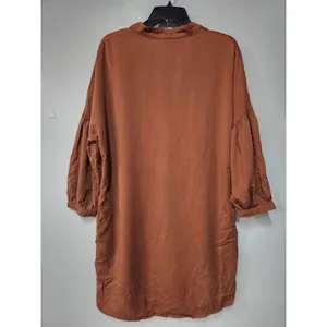 Eve Gravel Eastwood Dress- Copper Size S thumbnail 6