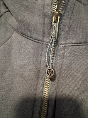 Lululemon Navy Scuba Zip-Up Hoodie Jacket thumbnail 3