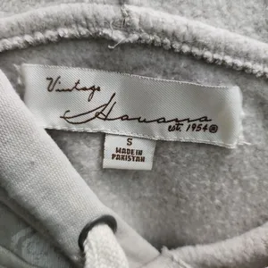 Vintage Havana‎ Hoodie Womens Size Small Beige VH9105 Skull Pattern Streetwear Cozy thumbnail 6
