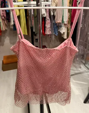 Aqua Dresses Pink sparkle set thumbnail 3