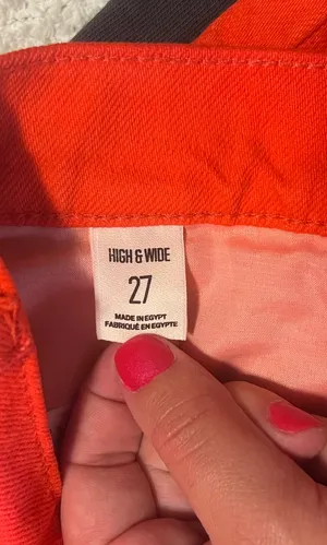 Red-Orange Jeans thumbnail 4