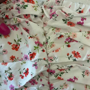 French‎ Connection Strapless Floral Maxi Dress Cerise Pink Multi Cotton - 0 NEW thumbnail 14
