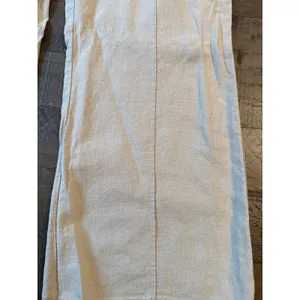 Just Living Women's Beige Wide Leg Linen Casual Pants Size Small thumbnail 4