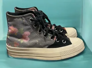 Converse Chuck Taylor 70 High Top Floral Sneakers Multicolor Unisex thumbnail 1