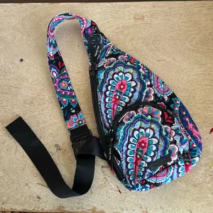 NWOT Vera Bradley Essential Compact Quilted Sling Bag Backpack thumbnail 1