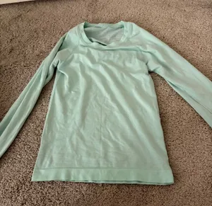 Lululemon long sleeve swifts tech teal thumbnail 1