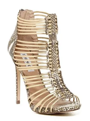 Steve Madden Margo Heel Gladiator Snake Sandals thumbnail 1