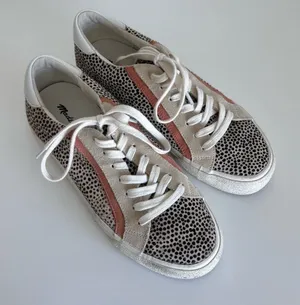 Madewell Sidewalk Low-Top Sneakers in‎ Spotted Calf Hair thumbnail 1