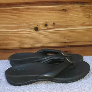 NWOB Vionic Lida Black Thong Sandals Shoes Size 7 thumbnail 5
