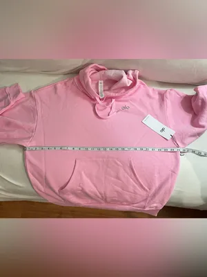 ALO Yoga NWT Accolade Hoodie Pullover Sweet Pink Size M Unisex SOLD OUT RARE thumbnail 7