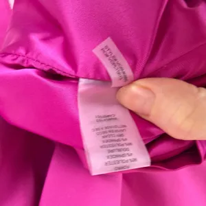 Vince Camuto One Shoulder Bow Pink Sheath Dress Size 6 Cocktail Wedding Evening thumbnail 11