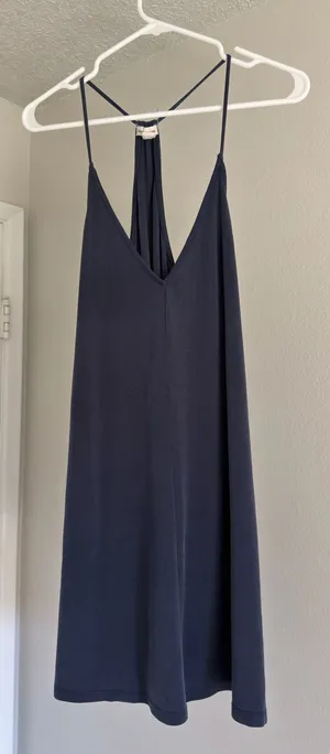 Navy Blue Dress Urban Outfitters thumbnail 1