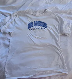 Organic Generation Los Angeles White Tee thumbnail 1