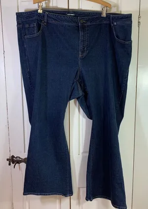 Old Navy Jeans Dark Wash Plus Size 28 Short Bootcut Denim Every‎ Day Minimalist thumbnail 1