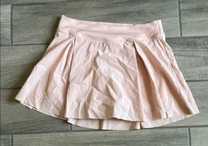 Nike Pink Pleated Skater Skorts thumbnail 1