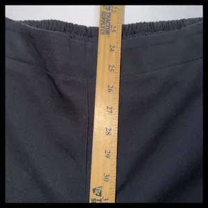 Ellison Sailor Pants Women‎ Large Black Gold Button High Rise Wide Leg Trousers thumbnail 6