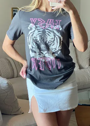 Graphic Tee Gray thumbnail 1