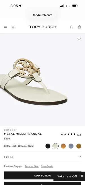 Tory Burch Miller Sandals thumbnail 3