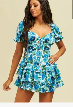 Boutique Romper Floral thumbnail 1
