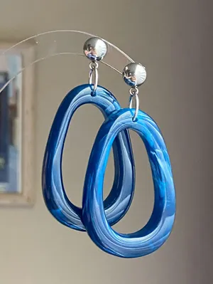 handmade unique dangle earrings thumbnail 3