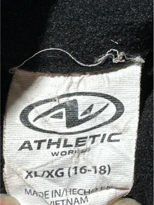 Athletic Works XL Black Soot Half-Zip Performance Pullover thumbnail 2