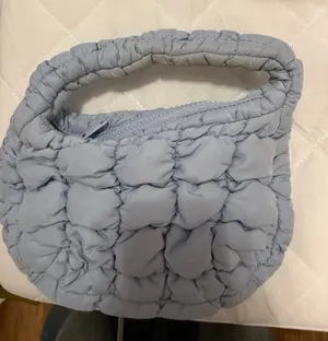 COS Micro Quilted Bag Powder Blue thumbnail 1