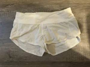 Lululemon White Shorts thumbnail 3