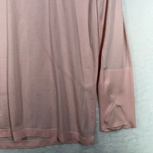 Lululemon Size 18 Swiftly Tech Long Sleeve 2.0 Pink Mist Activewear Top W3DFKS thumbnail 4
