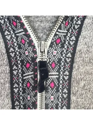 American Eagle Outfitters Women’s Gray Zipped Hoodie Sweatshirt Jacket Sz L thumbnail 8