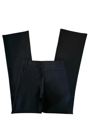 Quince Ultra-Stretch Ponte Bootcut Pant Black S~Tall Work Pant Wardrobe Staple thumbnail 5