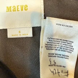 Anthropologie Maeve small Arwa sequin button up shirt blouse TLS2 2764 thumbnail 5