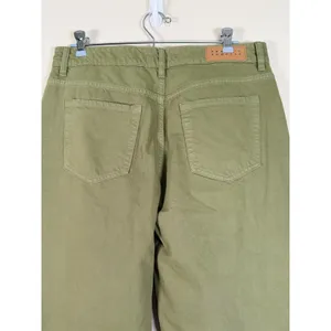 PacSun Low Rise Baggy‎ Jeans Olive Green Wide Leg Denim Pants Womens 28 thumbnail 4