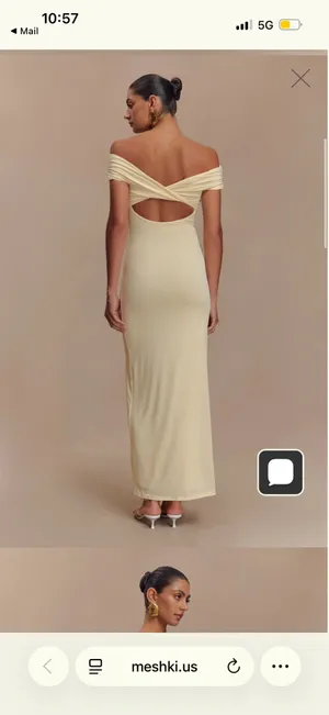 Meshki Off-The-Shoulder Dress Maxi thumbnail 2
