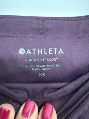 Athleta Run With It Skort Agate Purple Women’s XS Running Tennis Golf thumbnail 6