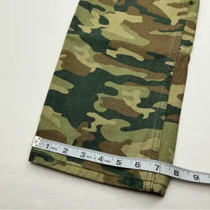 We The Free Free People Remy Camouflage Crop Jeans 25 High Rise Green‎ Camo Pants Denim NEW thumbnail 13