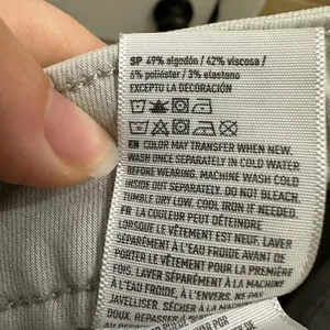 NWOT American Eagle Ripped & Distressed Super Stretch Jeans Gray/Beige Size 2 XS thumbnail 9