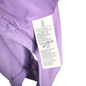 Old Navy Banded High Waist French Cut Bikini Bottoms Size XL Purple Beach Summer thumbnail 6